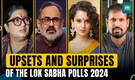 Lok Sabha Polls: Smriti Irani loses Amethi | Kangana Ranaut wins Mandi | Annamalai loses Coimbatore