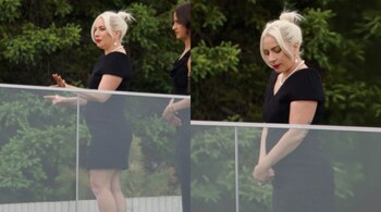 The singer captioned the TikTok with - “Not pregnant–just down bad cryin at the gym”