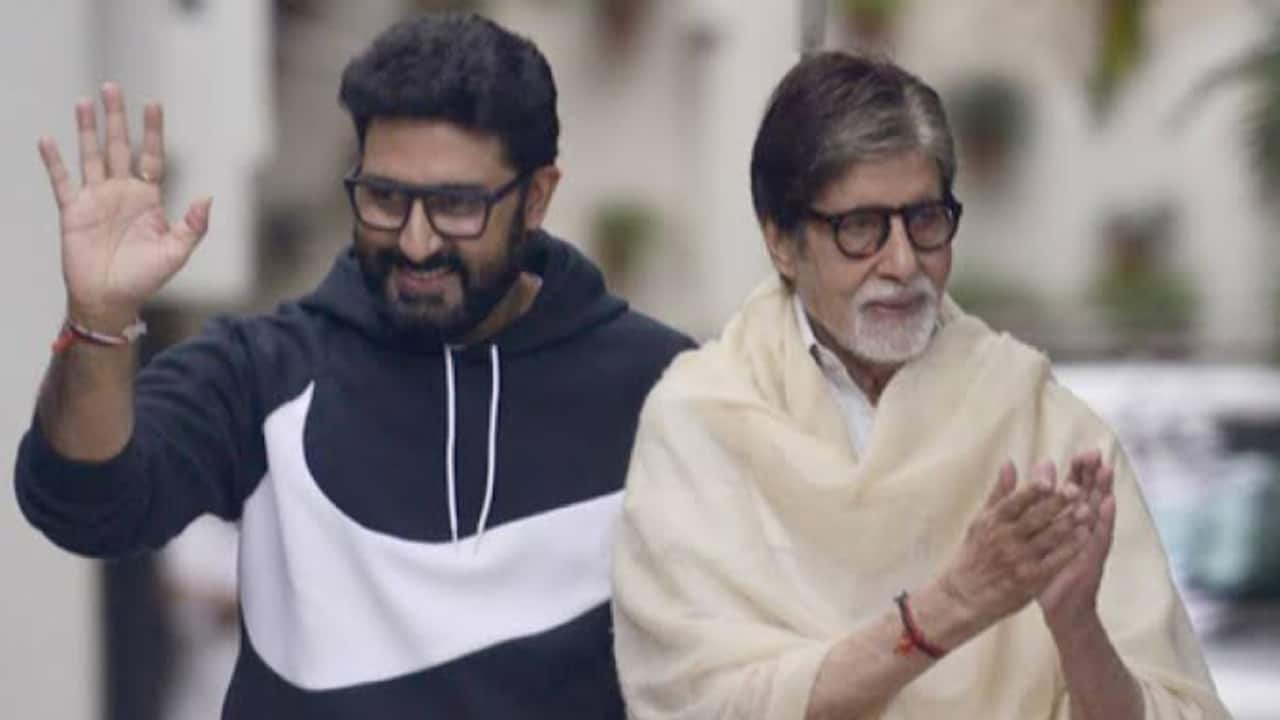 Amitabh Bachchan cheers for son Abhishek Bachchan as Housefull 3 completes 8 years, says, "you be the best"