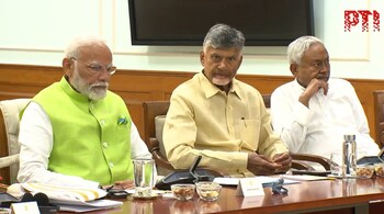 Narendra Modi, N Chandrababu Naidu and Nitish Kumar