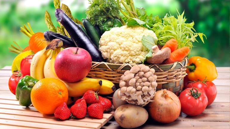 Vegetables and fruits provide essential vitamins, minerals, and antioxidants. (Image: Canva) Vegetables and fruits provide essential vitamins, minerals, and antioxidants. (Image: Canva)