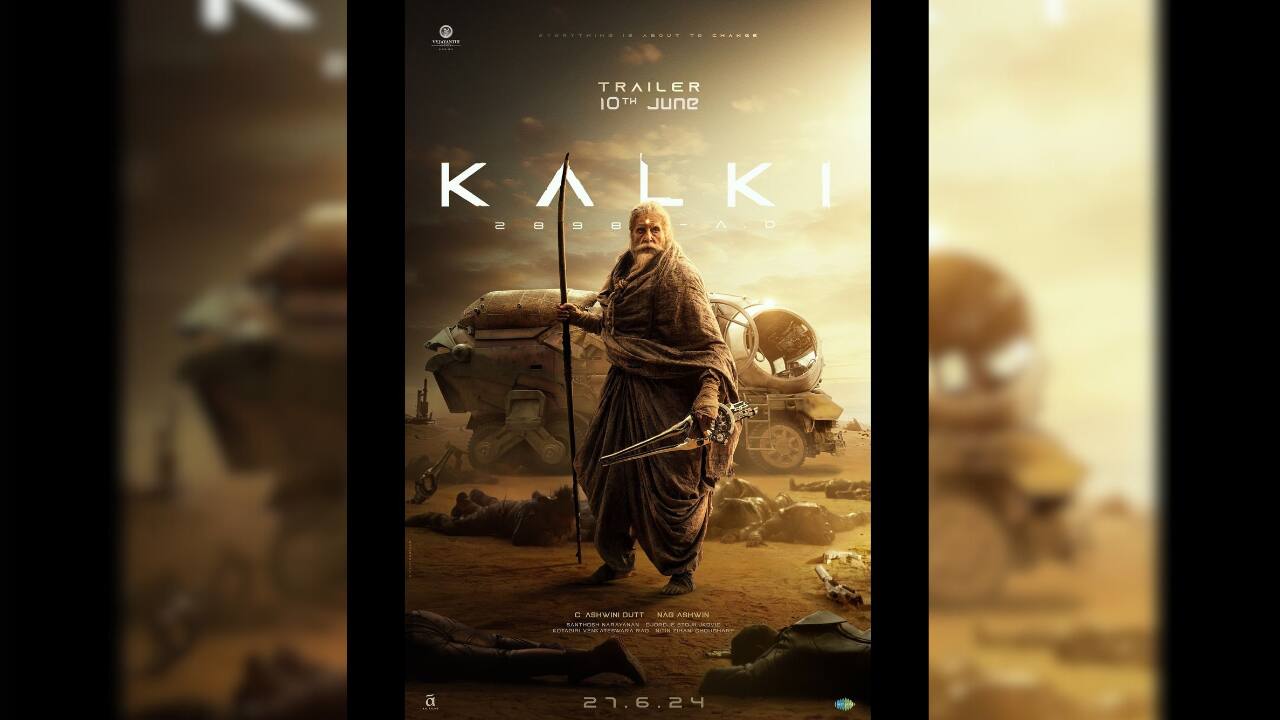 Kalki 2898 AD: Makers unveil the new poster of Amitabh Bachchan as ...