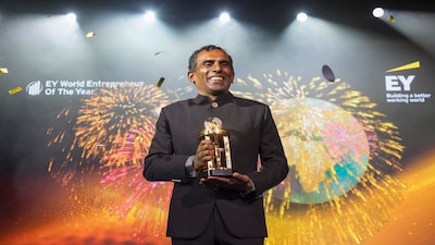 Vellayan Subbiah wins EY World Entrepreneur of the Year Award 2024