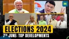 Election Wrap: PM Modi outlines next decade of NDA, says ‘Congress could not cross 100 mark’ & more