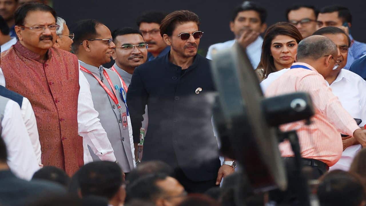 Bollywood star Shah Rukh Khan attends India's Prime Minister Narendra Modi's swearing-in ceremony at the presidential palace in New Delhi, India, June 9, 2024. REUTERS/Adnan Abidi Bollywood star Shah Rukh Khan attends India's Prime Minister Narendra Modi's swearing-in ceremony at the presidential palace in New Delhi, India, June 9, 2024. REUTERS/Adnan Abidi