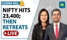 Live: Nifty Retreats After Hitting New High Of 23,400| IT Loses; Cement Gains| Closing Bell