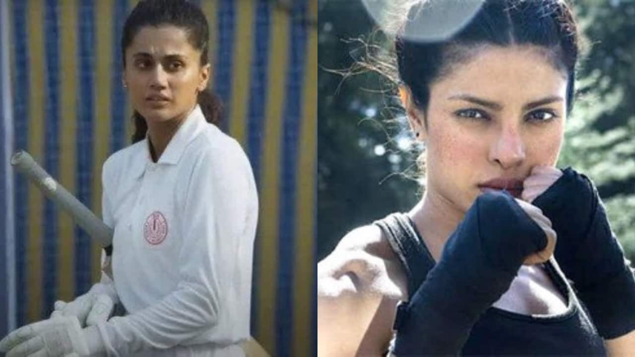 From Priyanka Chopra to Taapsee Pannu : Actresses who played sports icons on screen