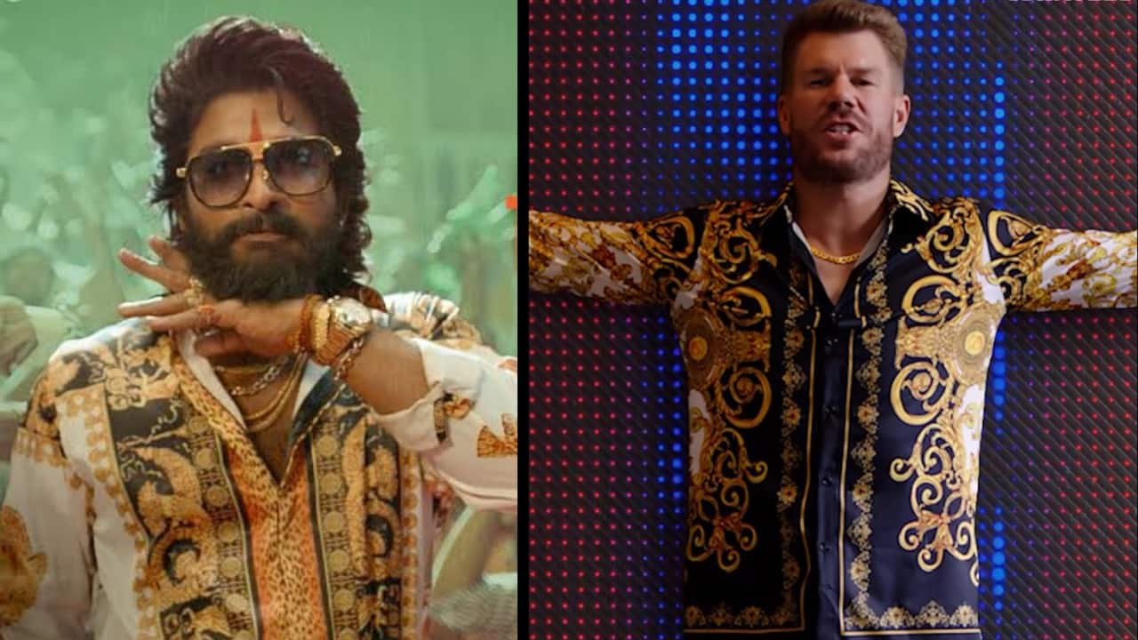 David Warner turns Pushpa in a new advertisement, Allu Arjun applauds