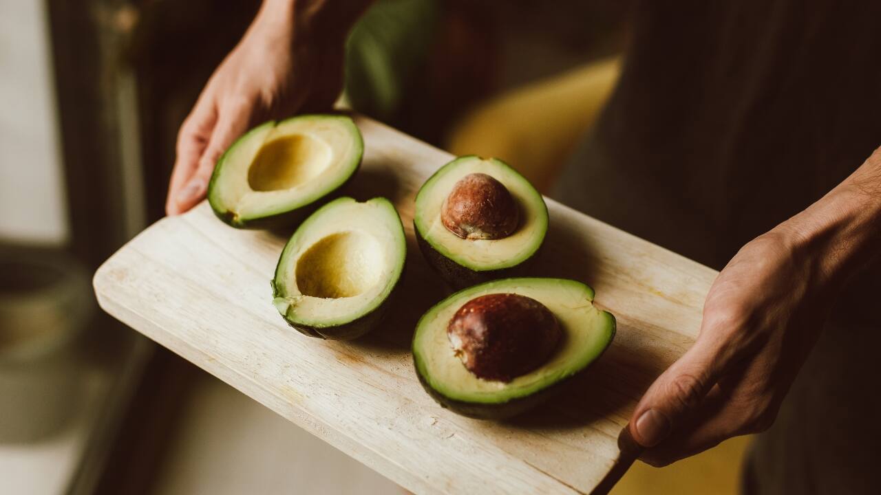 Healthy Fats: Healthy fats, such as those found in olive oil, avocado, nuts, and seeds, can help reduce inflammation in the gut and support overall digestive health, says Munjal. These fats are also important for nutrient absorption and can contribute to satiety and satisfaction in meals. (Image: Canva)