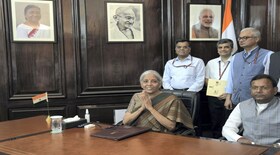 Modi 3.0: Back to work, Nirmala Sitharaman takes charge as finance minister