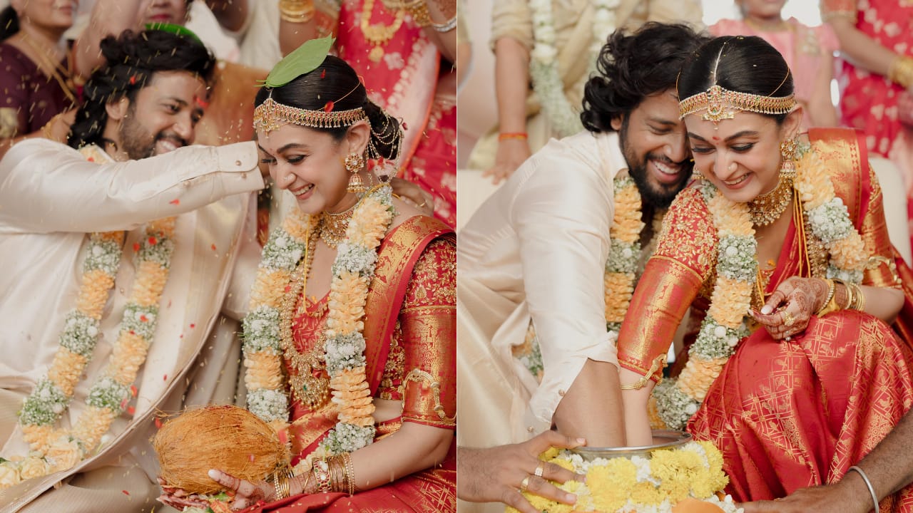 Aishwarya Arjun, Umapathy Ramaiah tie the knot in Chennai