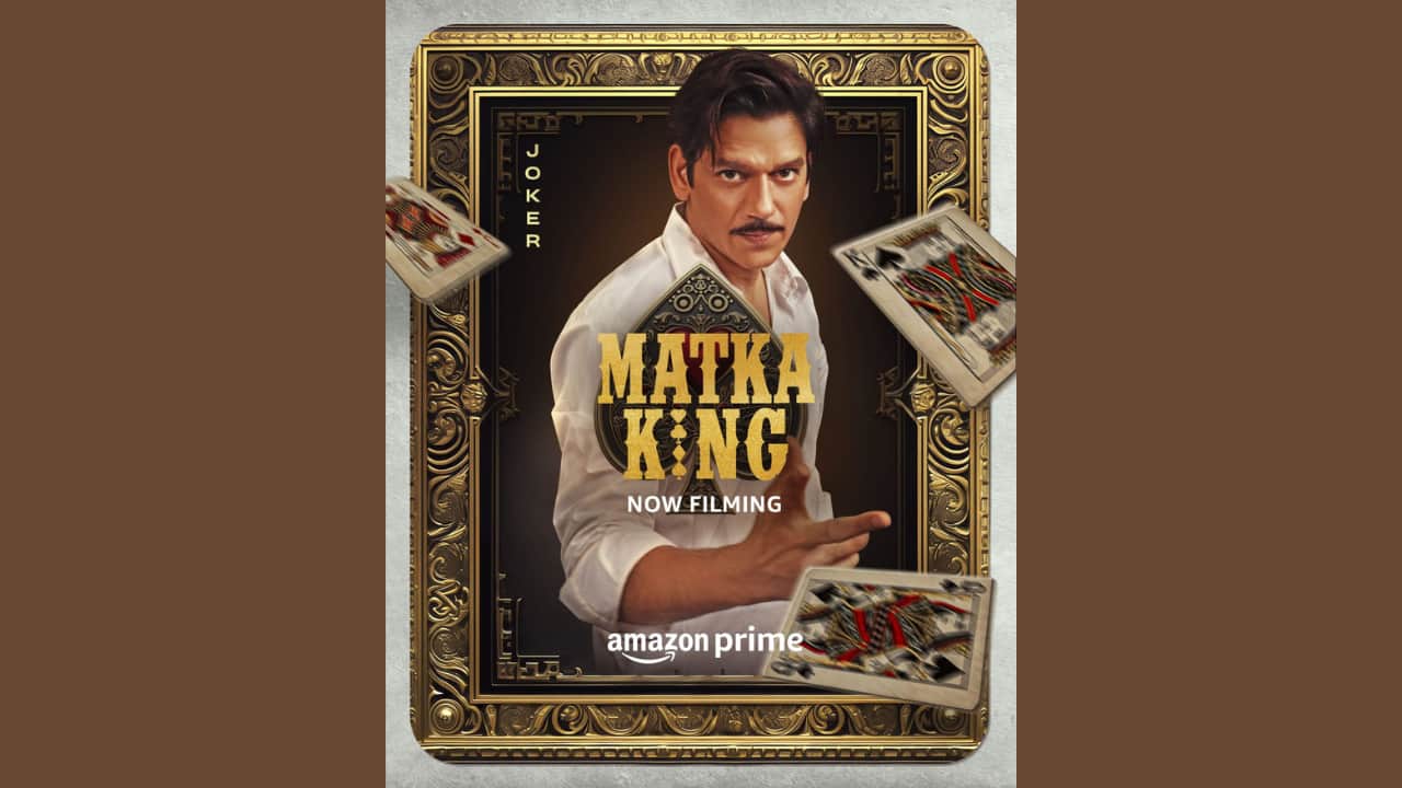Vijay Varma starts shooting for Amazon Prime's original series 'Matka King'