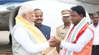 Mohan Charan Majhi takes oath as Odisha CM; PM Modi, Naveen Patnaik present