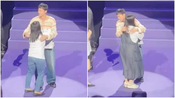 BTS' Jin hugs 1000 fans at FESTA 2024 hug event - watch viral videos