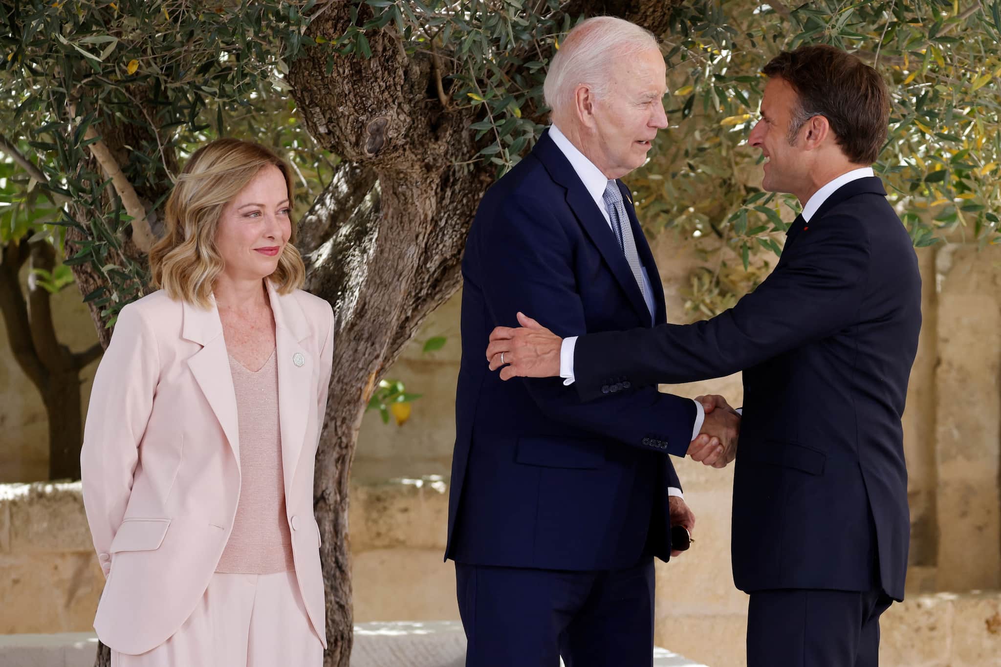 The G7 summit will culminate in a final press conference by Italian Prime Minister <a rel=