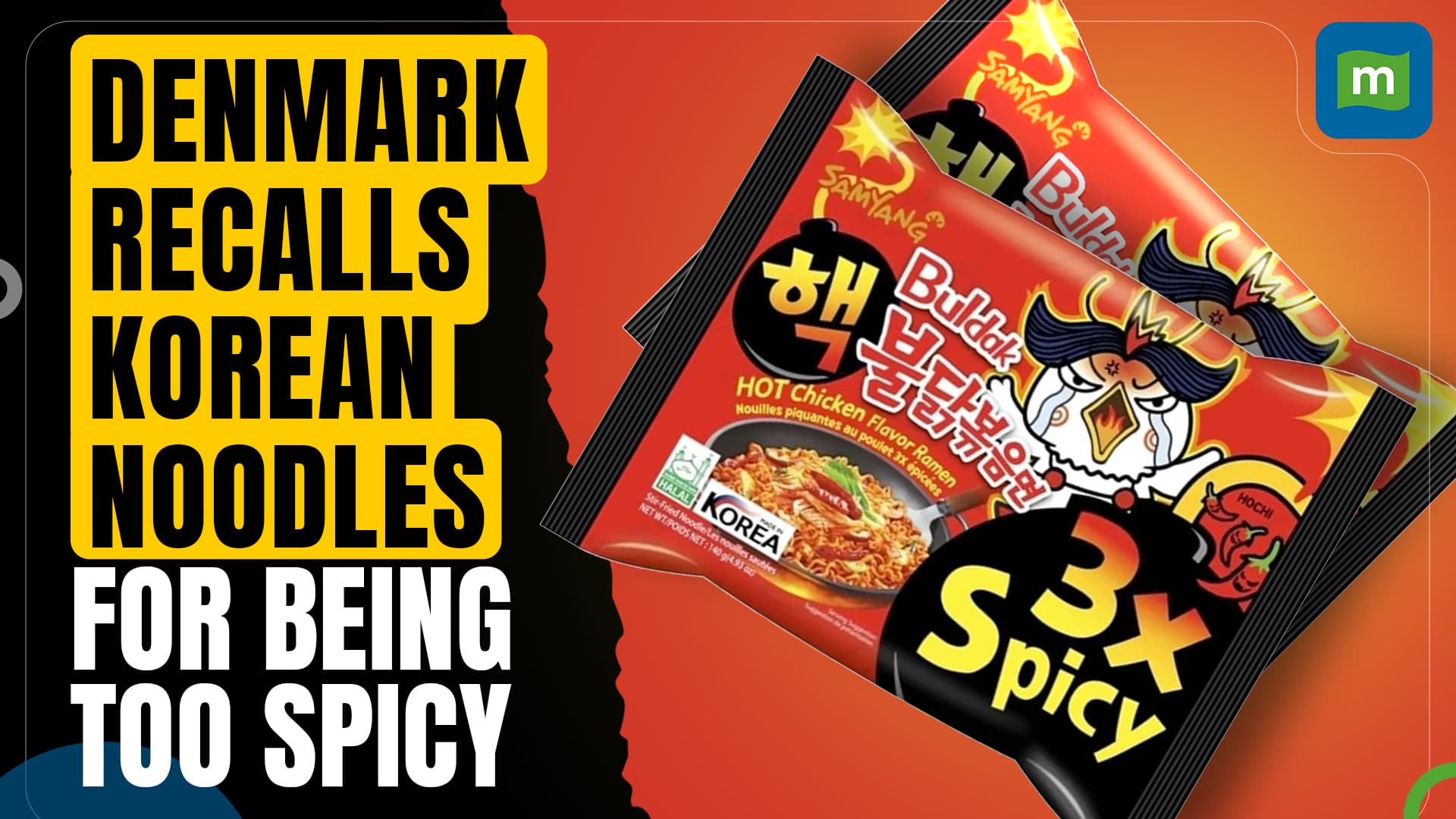 Denmark recalls South Korean Ramen for 'acute poisoning' risk due to