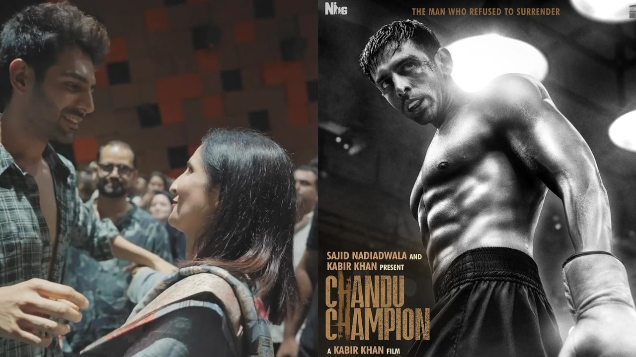 Kartik Aaryan’s mother feels on top of the world with her son’s success, hugs him at Chandu Champion screening Kartik Aaryan’s mother feels on top of the world with her son’s success, hugs him at Chandu Champion screening