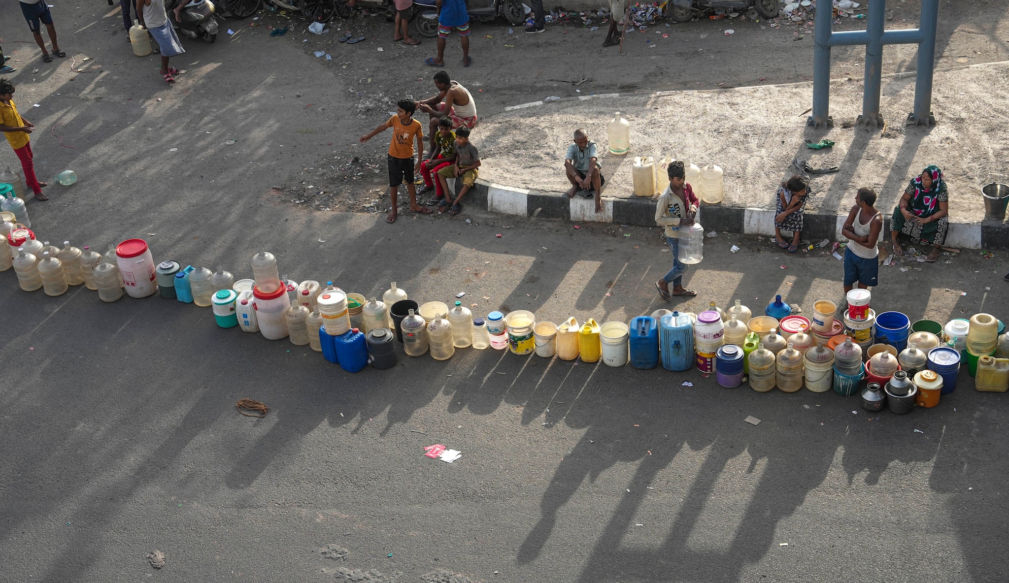 AAP demands pipeline protection amid Delhi water crisis; BJP blames Kejriwal government