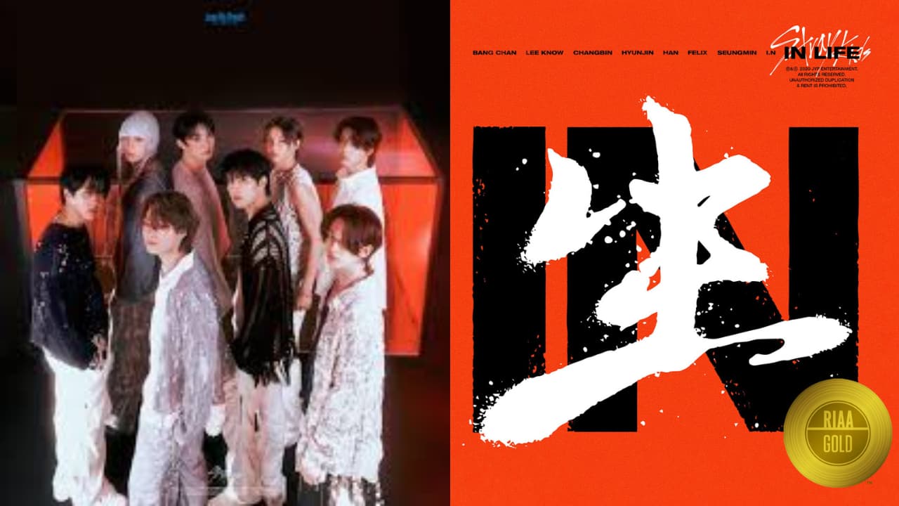 Stray Kids follows BTS to become the second K-pop group earning three gold certifications from RIAA