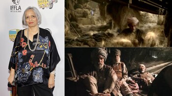 Documentary filmmaker Nishtha Jain (left; Photo: Getty Images); stills from her films 'The Golden Thread' (top), which is screening at the ongoing MIFF, and 'Farming the Revolution', which will screen at IDSFFK, Kerala, in July (Photos: Raintree Films).