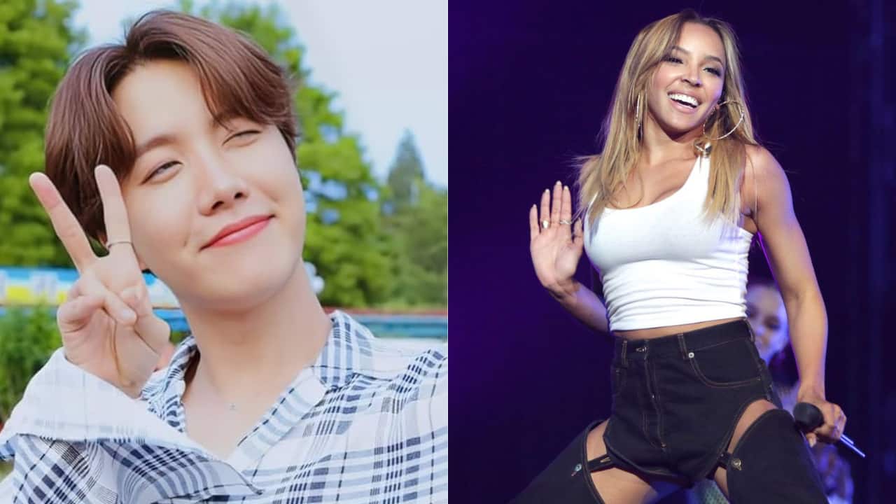 BTS' j-Hope receives a shoutout from childhood idol Tinashe