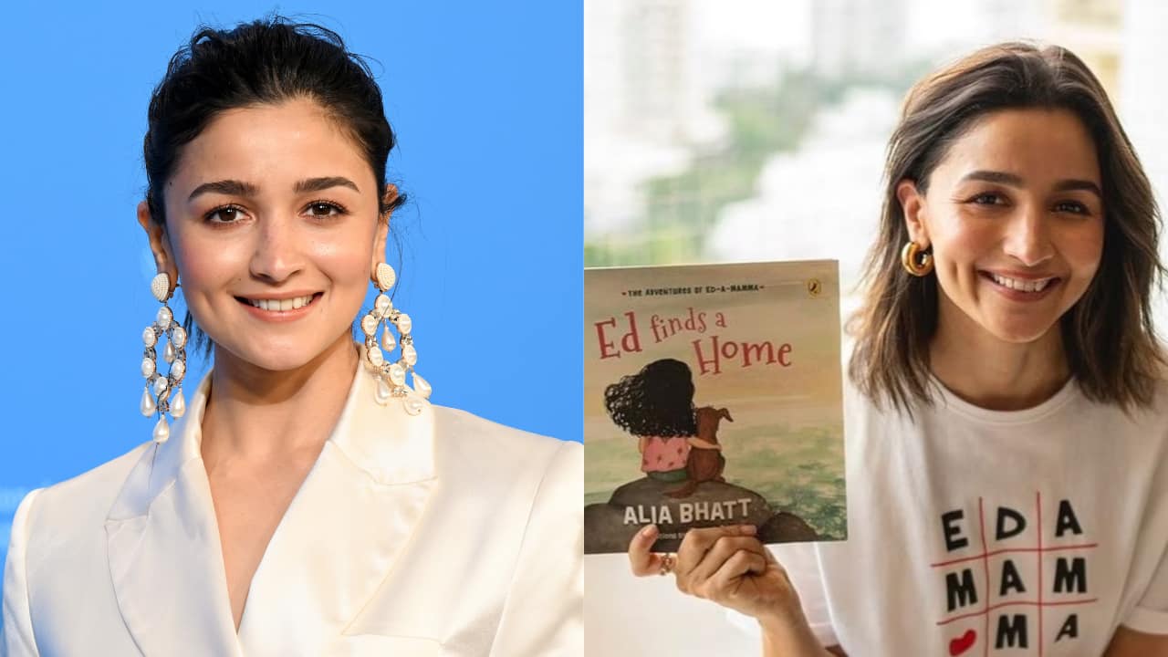 Alia Bhatt turns writer; launches her first children's picture book ‘Ed Finds A Home’