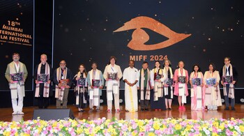 MIFF 2024 jury members. Berlinale Shorts head Anna Henckel-Donnersmarck is also on the MIFF National Competition jury. (Image credit: PIB Mumbai)