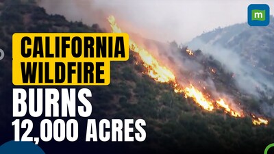 Wildfires Force Evacuation Of 1200 People In Southern California | Climate Change