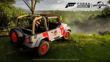 The 1992 Jeep Wrangler Sahara from Jurassic Park