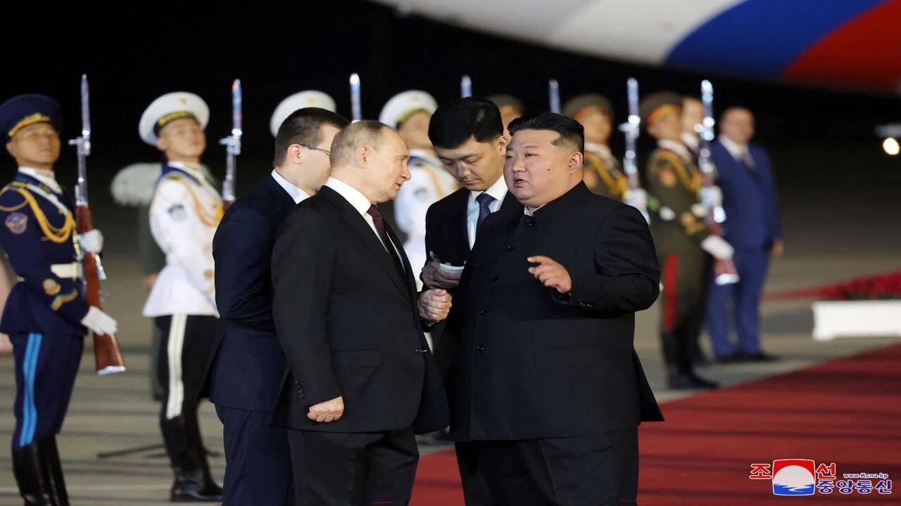 Vladimir Putin In North Korea To Boost Defence Ties