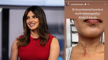 Priyanka wrote - “Oh the professional hazards on my jobs."