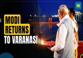 PM Modi's First Post-Election Visit to Varanasi | Ganga Aarti &amp; Kisan Samman Sammelan Highlights