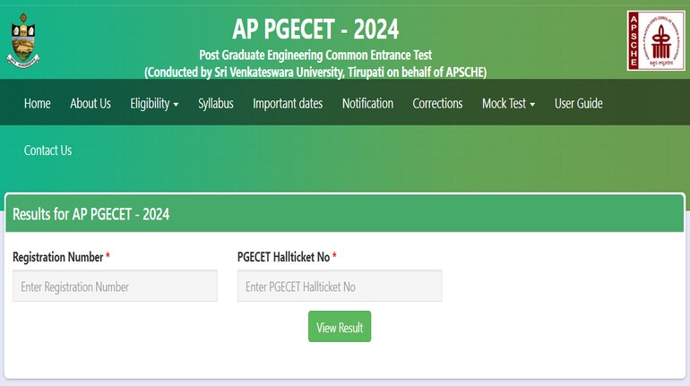 AP PGECET Results 2024 declared at cets.apsche.ap.gov.in, direct link here