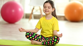 International Yoga Day 2024: Mindful breathing teaches children to focus on their breath, which can help calm their minds and reduce anxiety (Image: Canva)