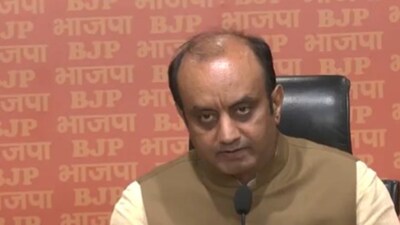 BJP leader Sudhanshu Trivedi.