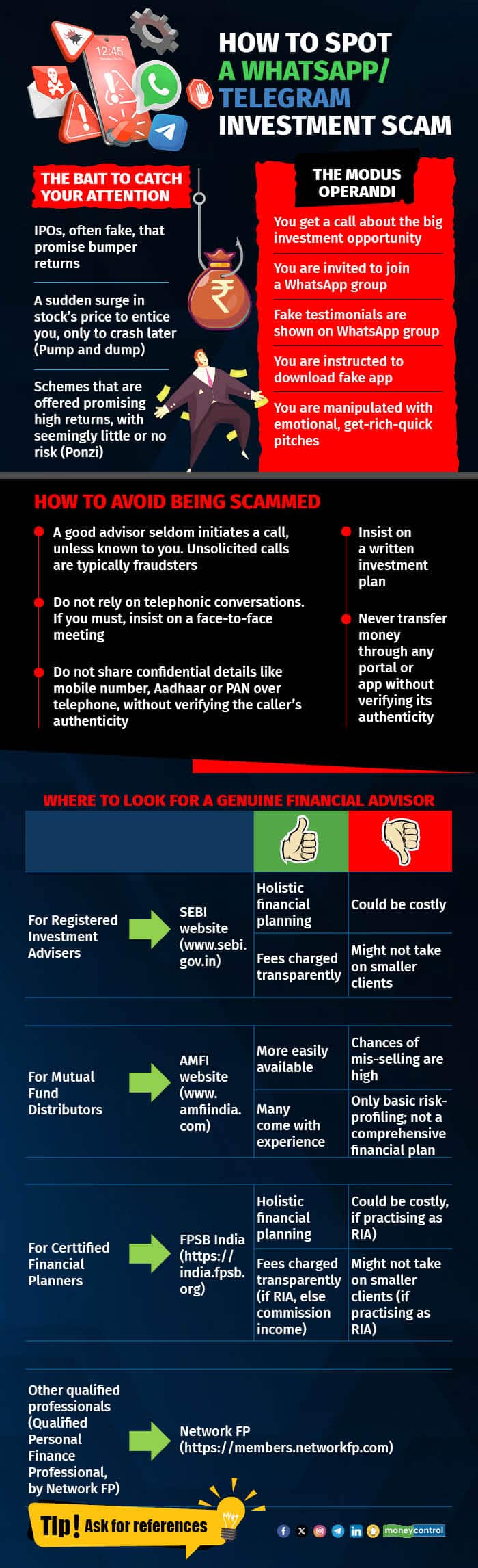 Before downloading an app, check the number of downloads and reviews 