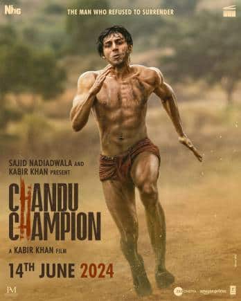 Kartik Aaryan in Chandu Champion.