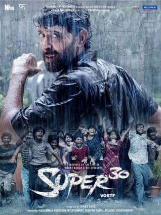 Hrithik Roshan in Super 30.