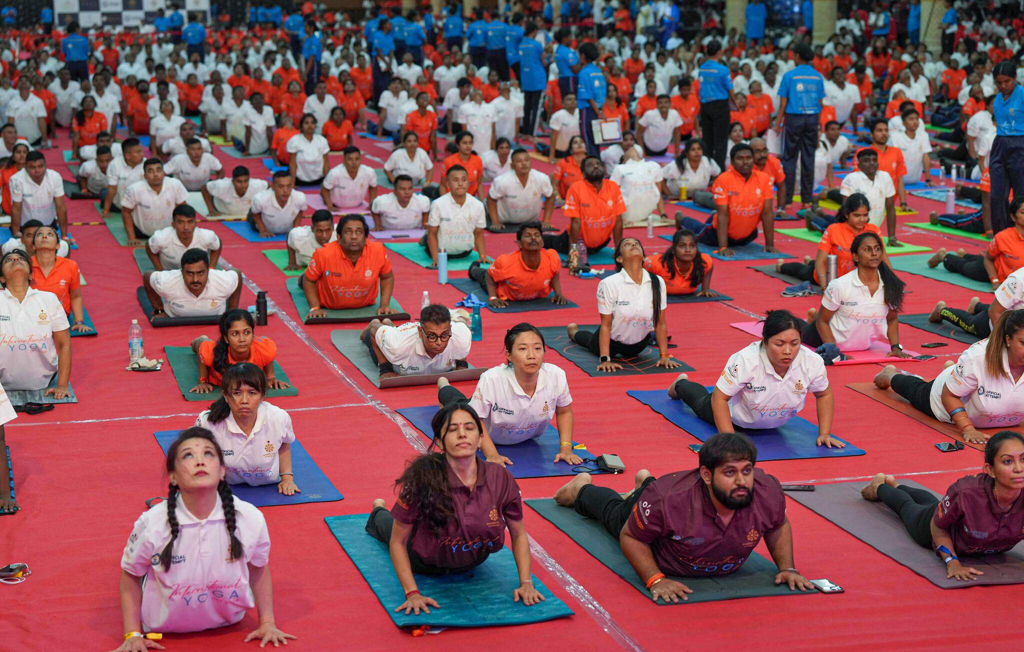 International Yoga Day 2024 in India: Captivating Moments