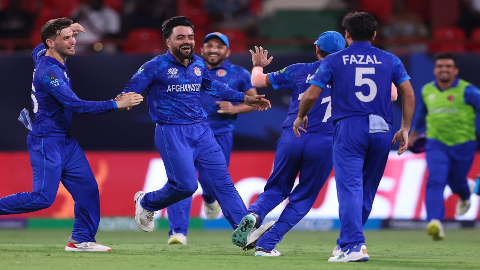 23 is my favourite number': Afghanistan's Rashid Khan takes dig at Pakistan  after historic win over Australia