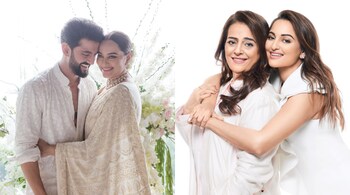 The white ensemble shared a very personal and sentimental value to Sonakshi as her mother wore the same ivory saree for her marriage to Shatrughan Sinha around 44 years ago.