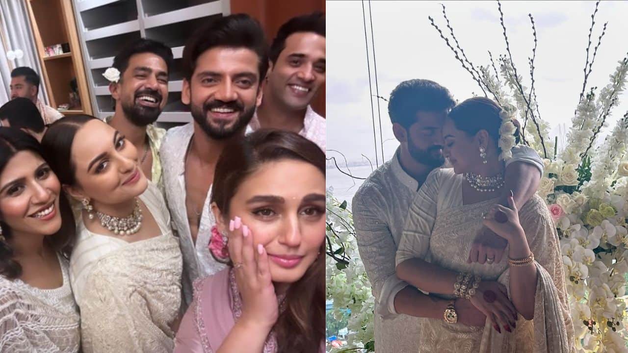 Actor Huma Qureshi shares unseen pictures of newlyweds Sonakshi Sinha and Zaheer Iqbal