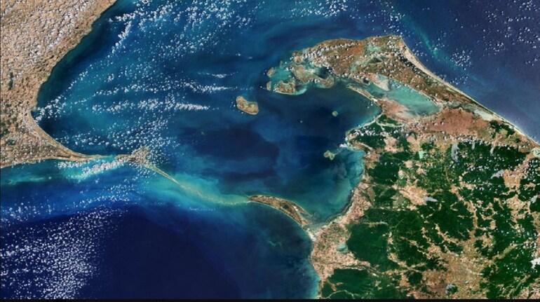 How does Ram Setu look like from space? European agency shares stunning ...