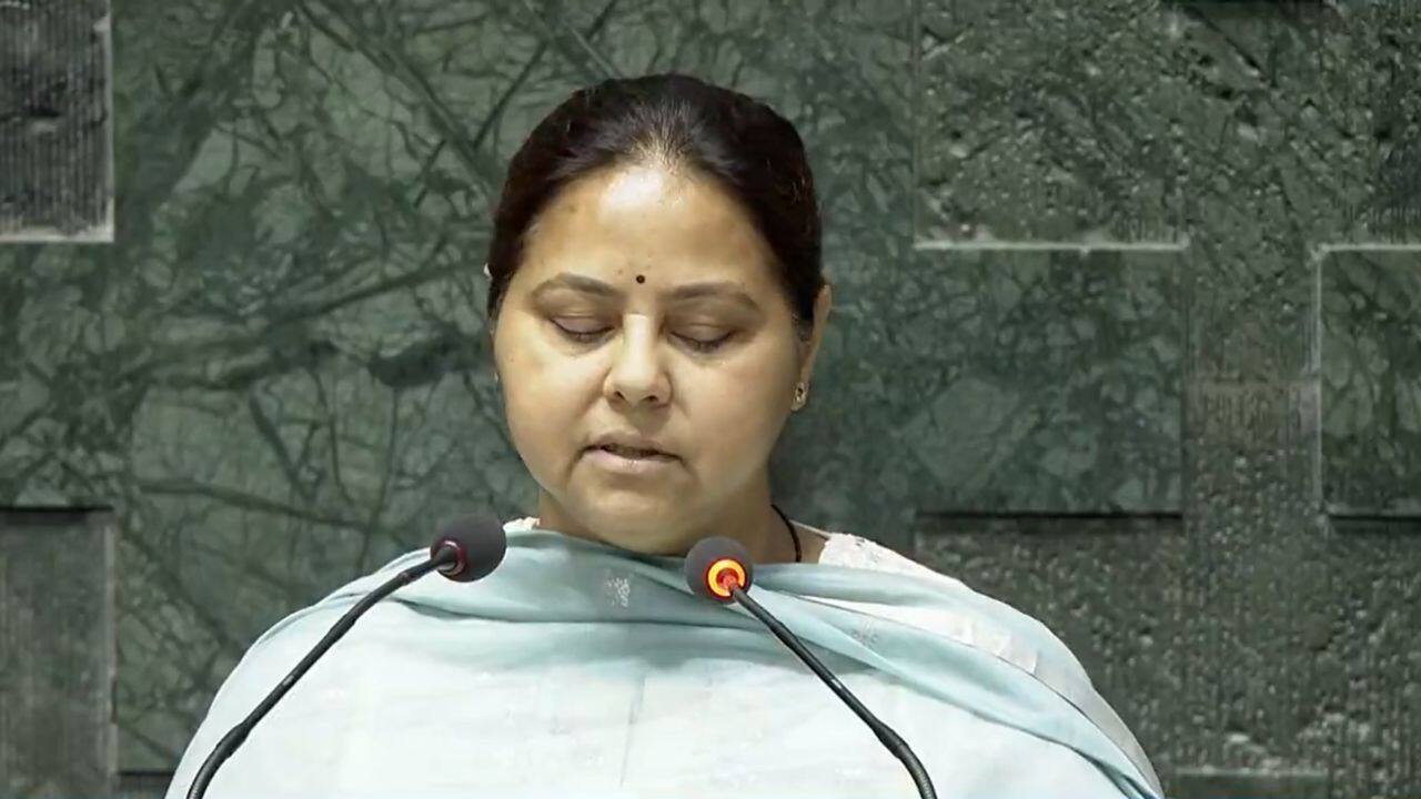 Misha Bharti, (RJD) takes oath as Member of Parliament (Patliputra, Bihar)