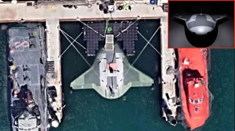 Top secret US undersea drone 'Manta Ray' spotted on Google maps ...