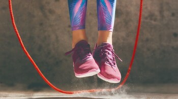 Fitness tips: Skipping rope is not just a cardiovascular exercise; it engages various muscle groups throughout the body (Image: Canva)