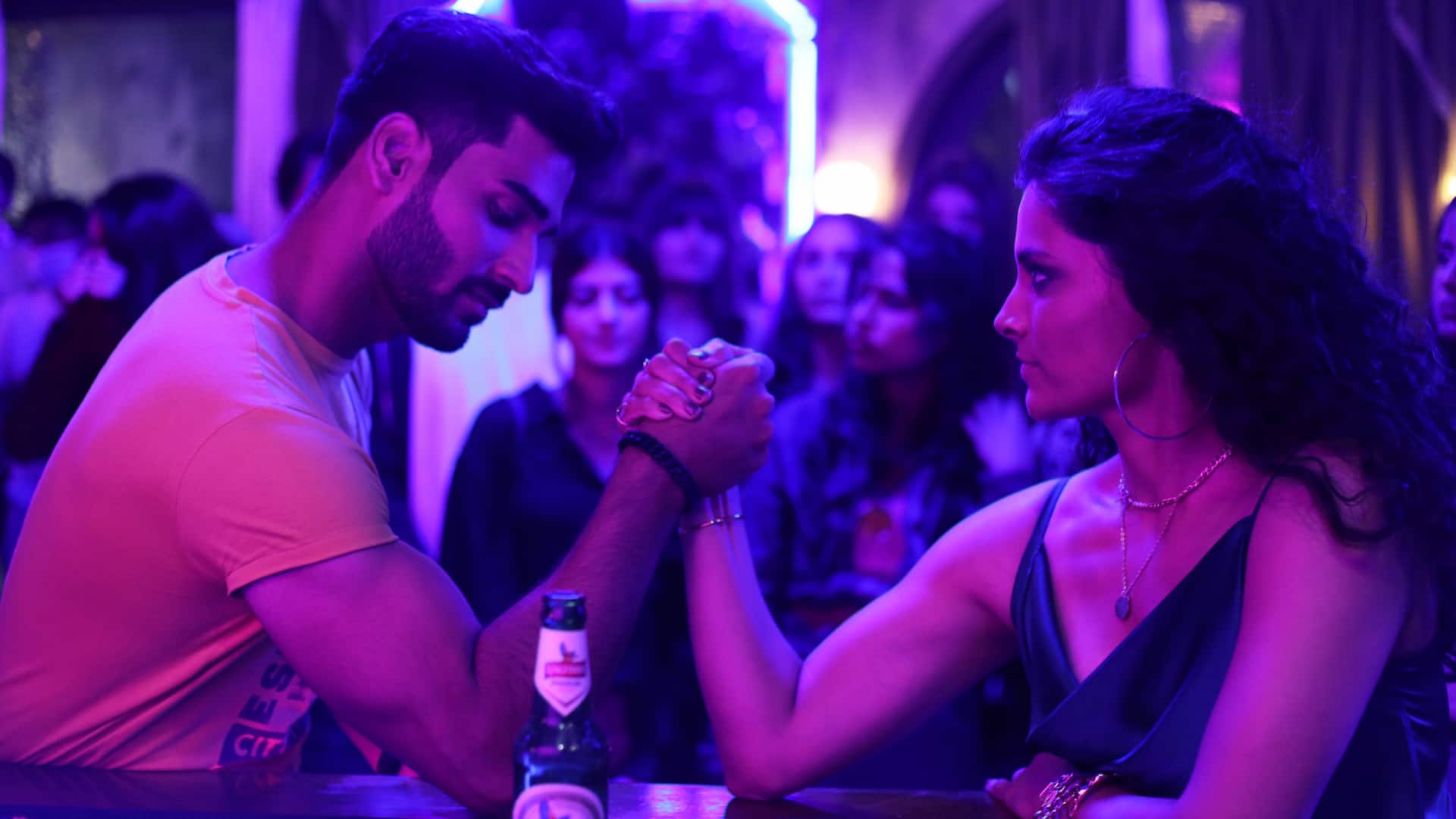 Saiyami Kher plays Tanvi Sharma, a rising star in Indian women's cricket. (Image courtesy Prime Video India)