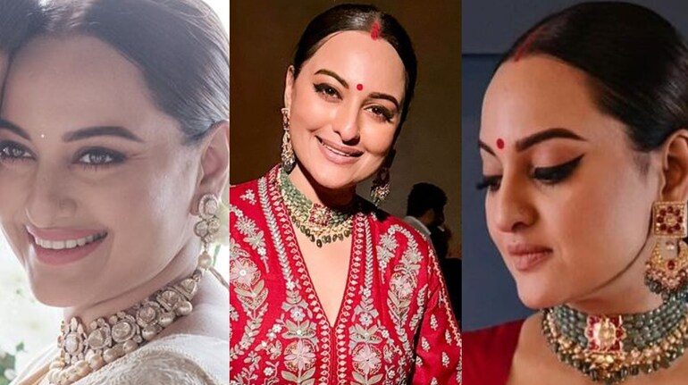 Sonakshi Sinha Kept Her Signature Bold Winged Eyeliner Look For Wedding Makeup Artist Says