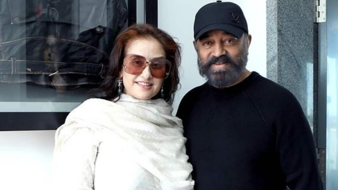 Manisha Koirala fangirls over Kamal Haasan after their reunion, fans clamor the stars for another collaboration Manisha Koirala fangirls over Kamal Haasan after their reunion, fans clamor the stars for another collaboration