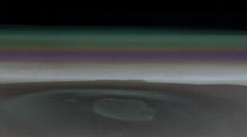 NASA's Odyssey orbiter captured image of Olympus Mons on March 11, 2024 (Photo - NASA)